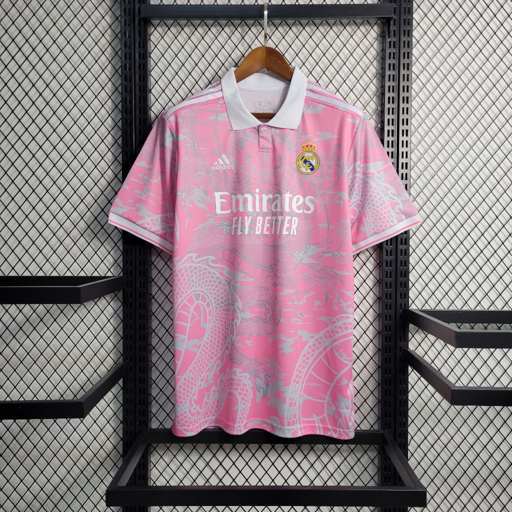 Áo Bóng Đá Câu Lạc Bộ real madrid Mùa Hồng Số 23-24