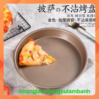 KHUÔN BÁNH PIZZA CHỐNG DÍNH CAO CẤP - MÀU VÀNG 22cm