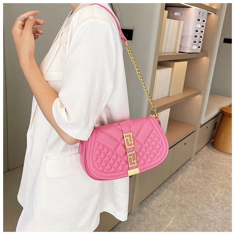 Túi Đeo Vai Màu Trơn Có Khóa Kéo Phong Cách Retro Pháp 2023 Mùa Mới Hợp Thời Trang Cho Nữ