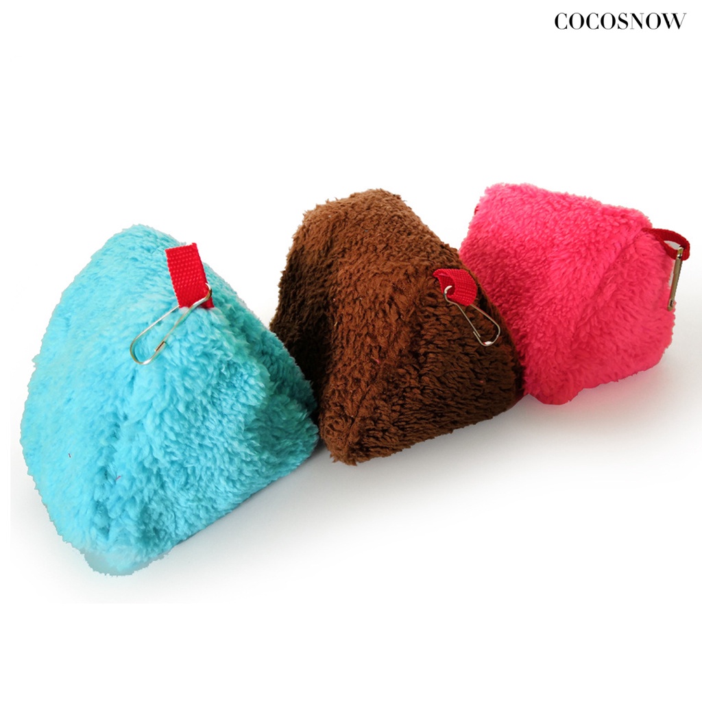 Boat bucket shaped hamster house treo túi ngủ nest đồ dùng cho thú cưng