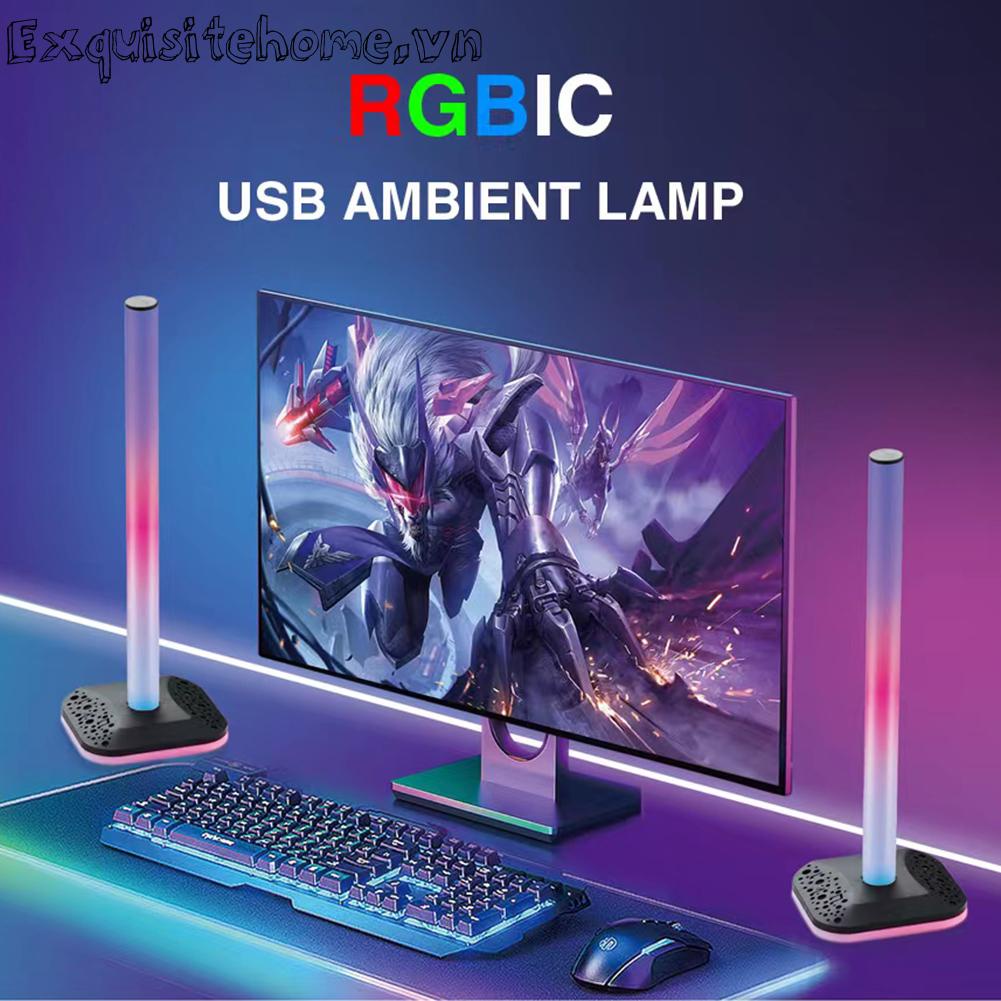 Rgb light đế tai nghe để bàn chống trượt hỗ trợ usb qua tai giá đỡ tai nghe