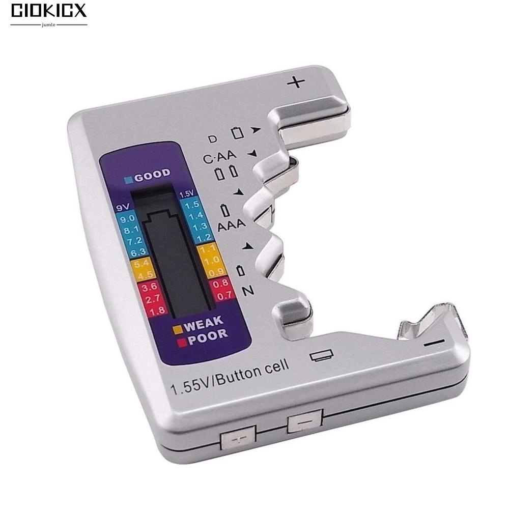 Máy Kiểm Tra Dung Lượng Pin 92 * 63 * 14mm 9v / 1.5v