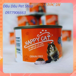 [ Bán sỉ ] THỨC ĂN CHO MÈO Pate cho mèo happy cat