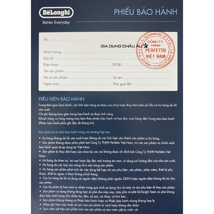 Máy pha cà phê Delonghi ECP35.31 - Bảo hành chính hãng 12 tháng - coffee machine delonghi ecp3531