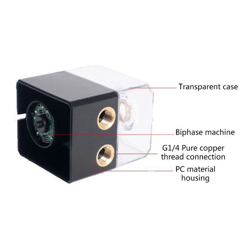 Máy Bơm Nước Làm Mát t3000 12v dc Không Gây Tiếng Ồn Chuyên Dụng