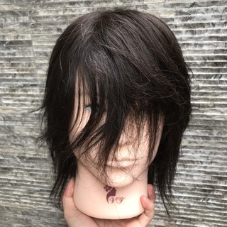 Đầu canh tóc nam, manocanh tóc nam barber làm hóa chất uốn ép nhuộm _sstn