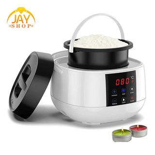 ,wax Melter để làm nến,hiển thị nhiệt độ led cho người lớn mới bắt đầu,sáp đậu nành hoa kỳ cắm