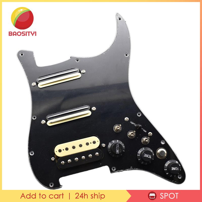 Guitar pickguard pickup chuyên nghiệp bền cho guitar điện acoustic màu đen