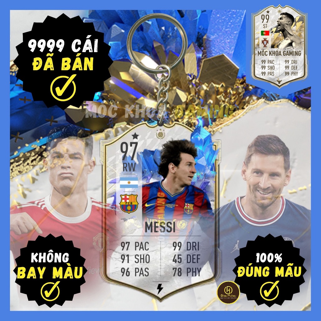 Móc Khóa Cầu Thủ Mùa - Debut