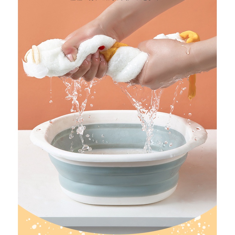 Khăn Lau Tay Treo Nhà Bếp HìnhCon vịt Hoạt Hình Dễ Thương
