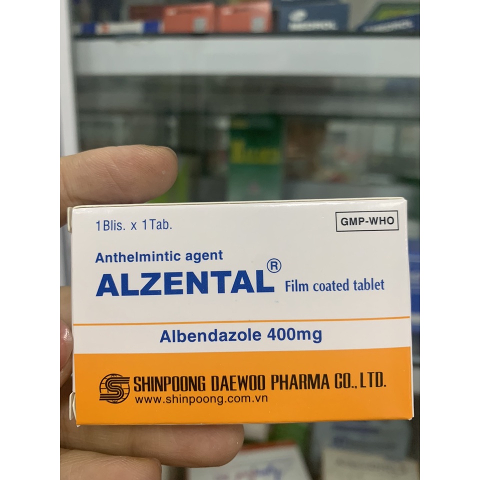 Sổ giun sán ALZENTAL/ Định kỳ 6 tháng/ lần