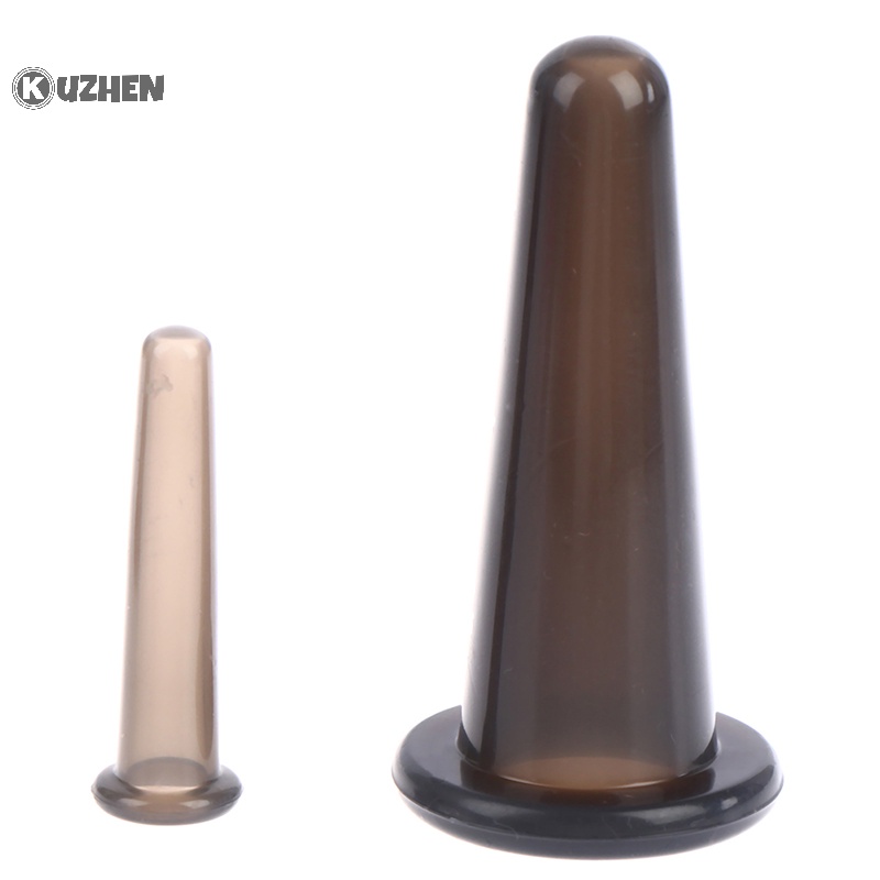 Kuzhen đen silicone giác hơi hút chân không lifg mặt mặt mắt cốc massage nóng