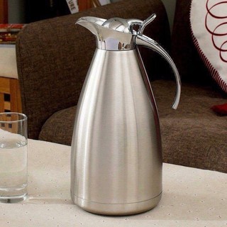 Bình đựng nước mỏ vịt inox 2 Lít, bình nước inox - Bình pha trà , pha cà phê đựng nước 2 lít inox Cao Cấp