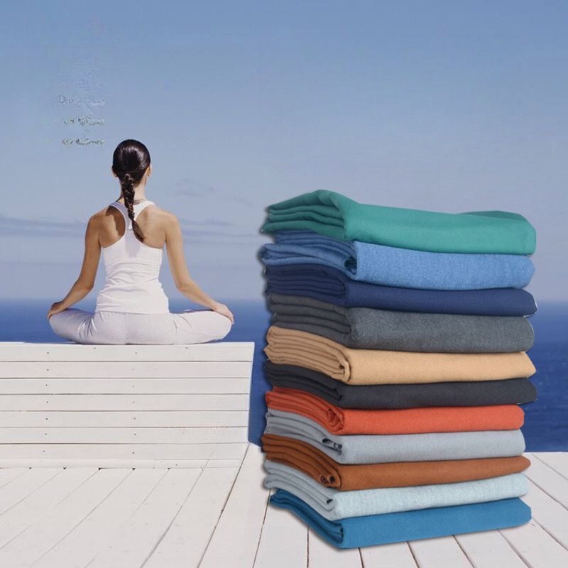 Chăn yoga thanh lịch chuyên nghiệp chăn yoga phụ trợ giữ ấm thiền ngồi chăn không mùi cao cấp
