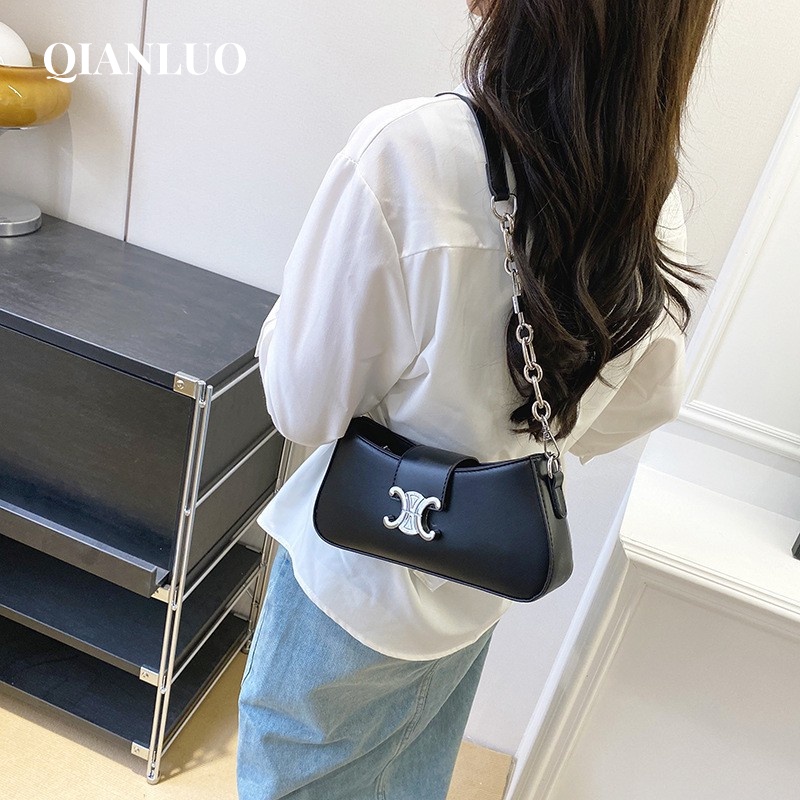 QIANLUO túi bao tử nữ túi đeo hông túi xách nữ đeo chéo 2023 NEW L98S0BS