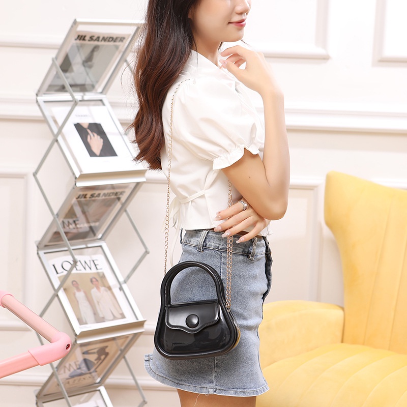 2023 túi xách nữ thời trang túi xách pvc thời trang túi thạch, túi xách nhỏ và tinh tế, túi son môi mùa hè