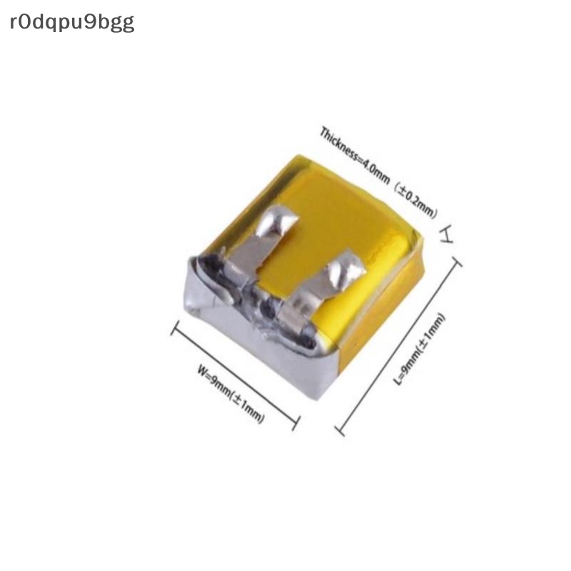 3.7V 30mAh 401012 lithium polymer có thể sạc lại pin cho tai nghe bluetooth mới