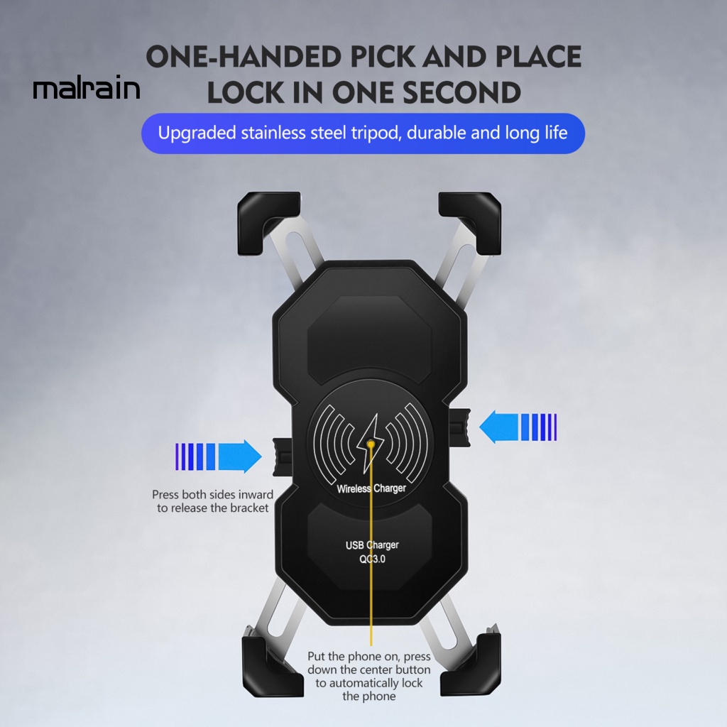 Đế Sạc Nhanh Không Dây Chống Sốc Công Suất Cao Cho Điện Thoại Thông Minh