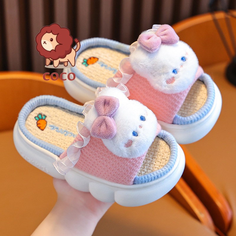 Dép Lanh Đi Trong Nhà Đế Dày Chống Trượt Thoáng Khí Thời Trang Xuân Thu Cho Trẻ Em