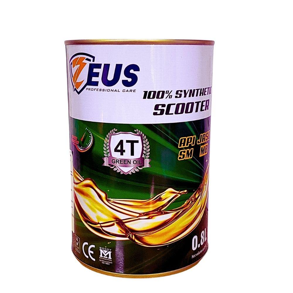 Nhớt Zeus Scooter 10w40 800ML dành cho các dòng xe tay ga 4 thì