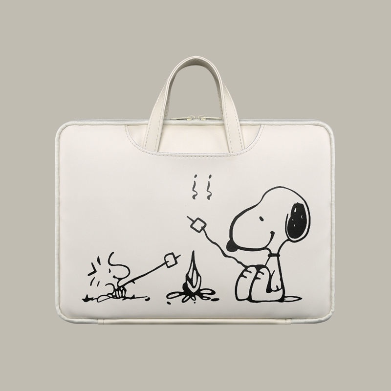 Túi Đựng Laptop 12 / 13.3 / 14.1 / 15.6 / 16 Chống Sốc / Thấm Nước Họa Tiết Snoopy Dễ Thương