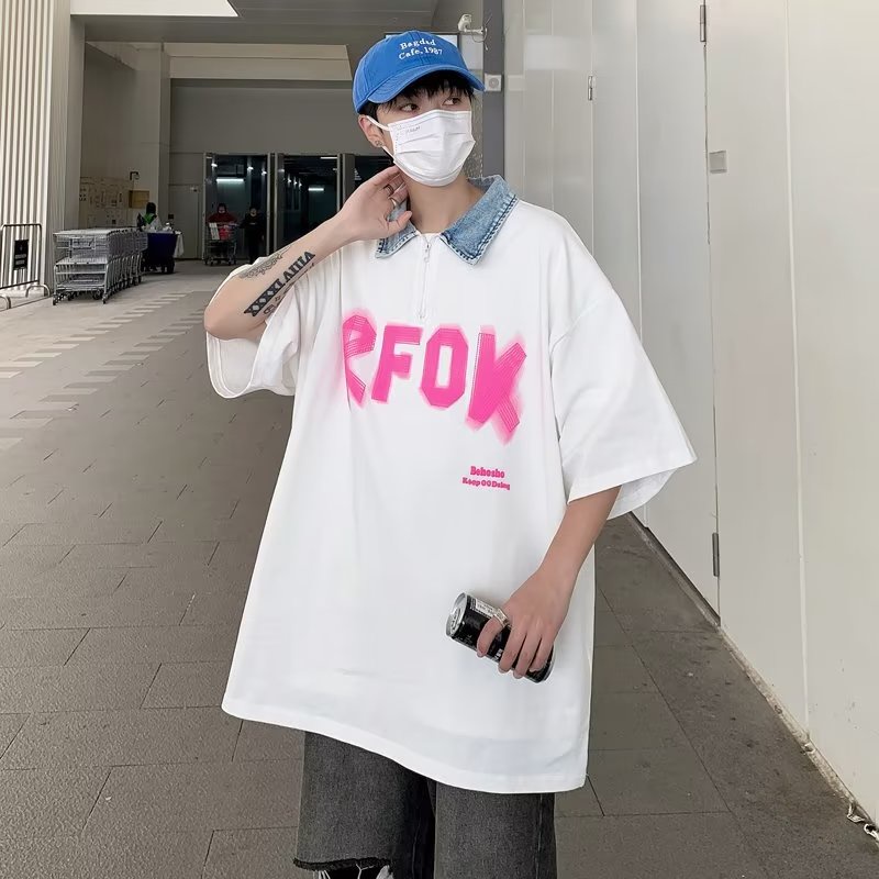 Áo Thun POLO Tay Lửng Phong Cách Thời Trang Mới 2023