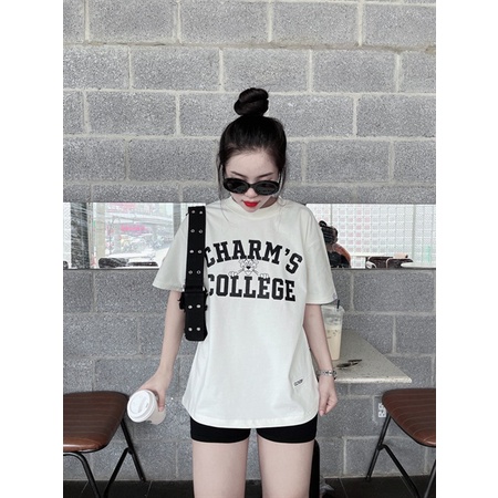 Áo Thun Cham Cloudy Unisex phù hợp nam nữ 40-80kg Cotton 100%