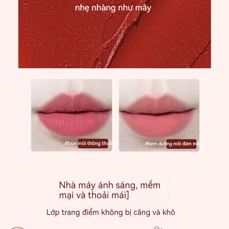 Flower Knows Son Kem Dâu Tây Rococo Mềm Mịn Như Nhung Màu Trà Sữa Nhẹ Nhàng Lâu Trôi Làm Trắng Tập Trung