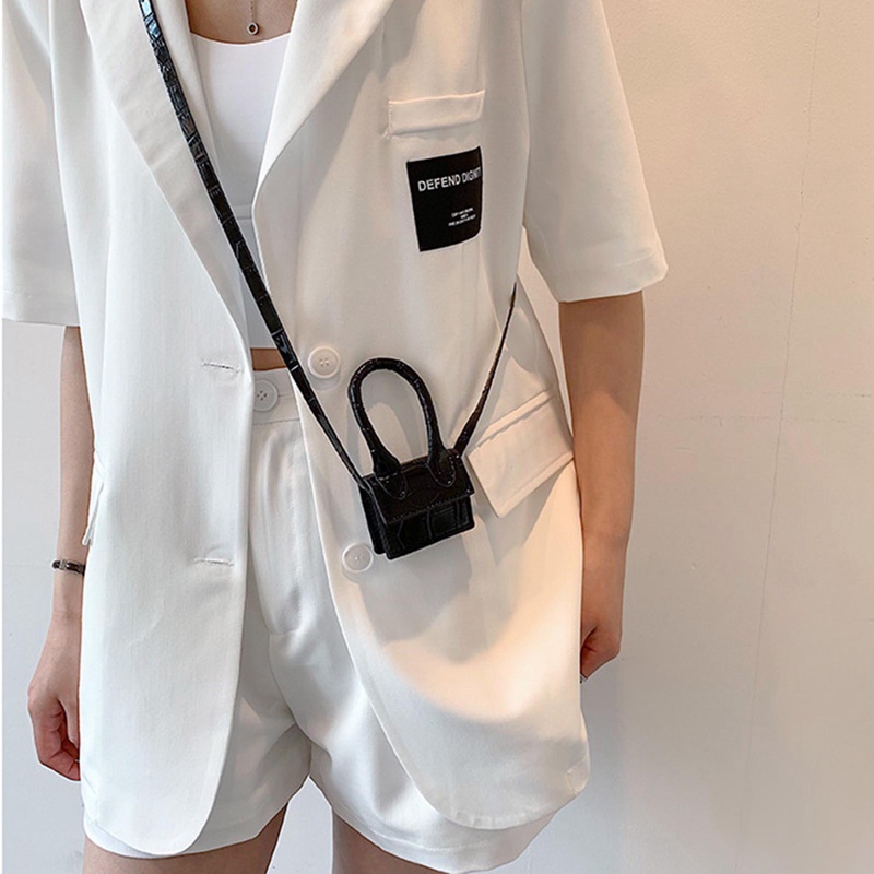 Túi Đeo Chéo Mini Hình Vuông Thời Trang Dành Cho Nữ