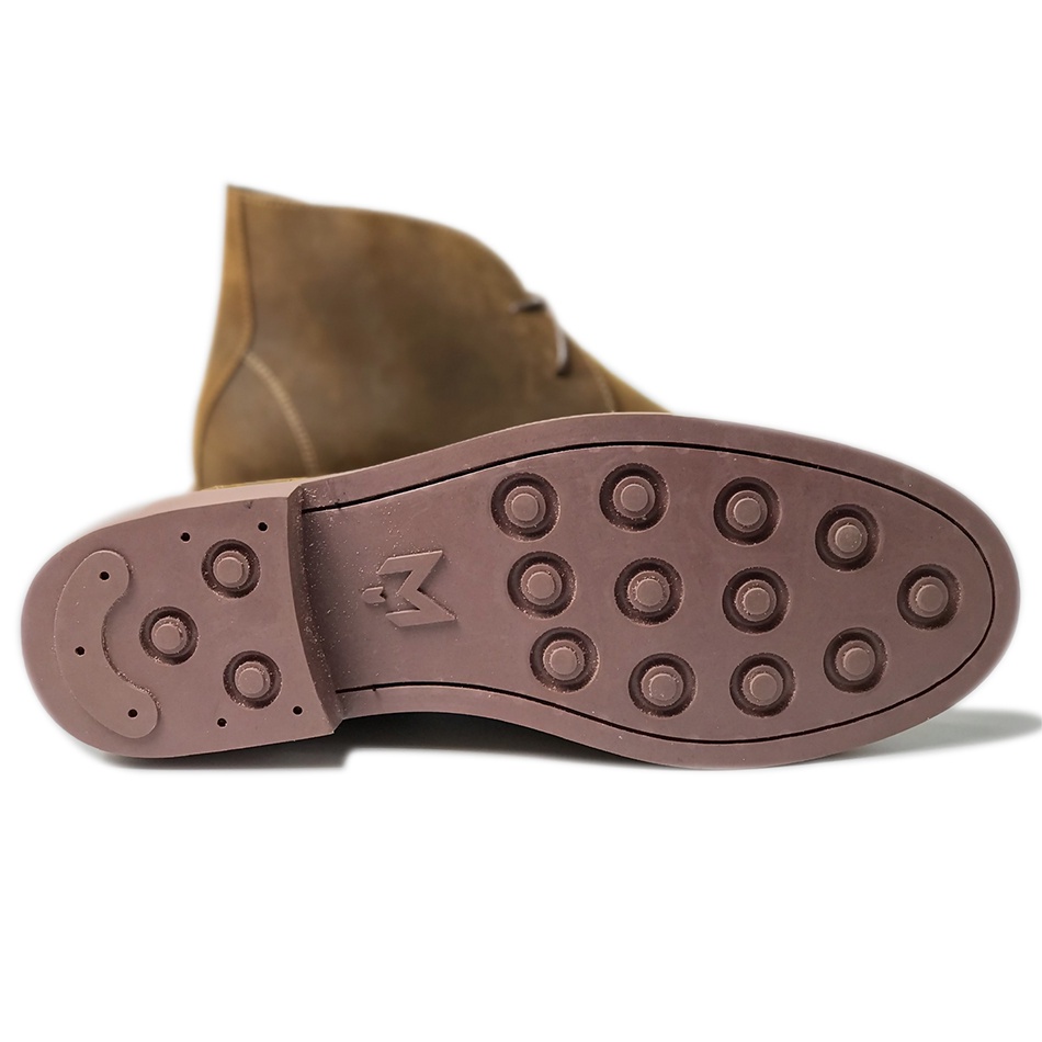 Giày cao cổ nam Chukka Boots MAD Shoes Brown da bò sáp ngựa điên cao cấp phong cách bụi bặm cá tính #7