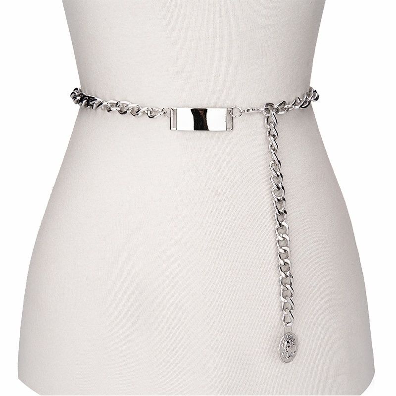 Thắt Lưng Dây Xích Kim Loại Thời Trang Mùa Hè Cho Nữ