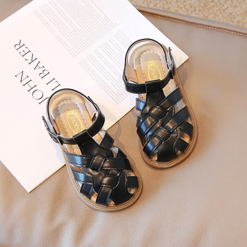 Giày Sandal Công Chúa Đế Mềm Chống Đá Hở Ngón Thời Trang Mùa Hè Cho Bé Gái