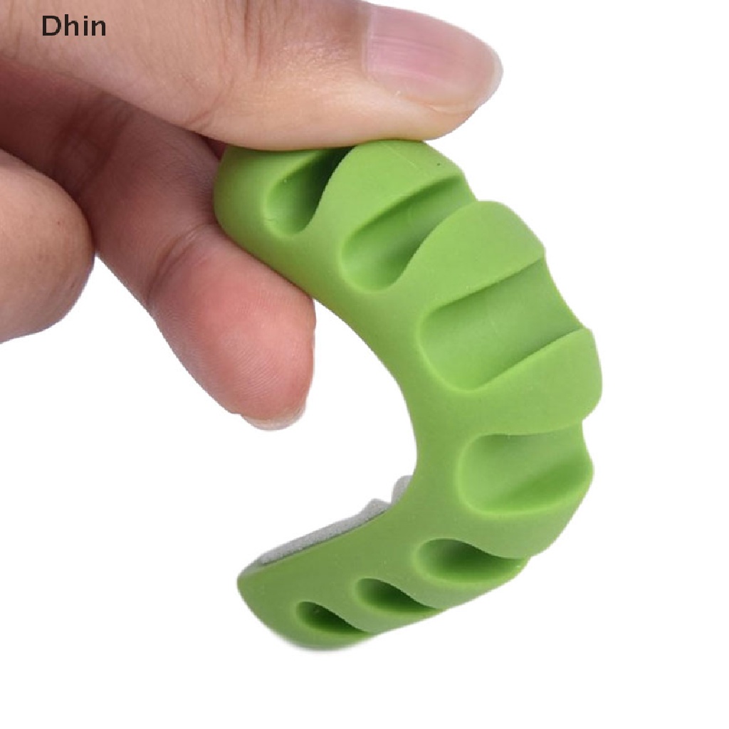 Giá Đỡ Dây Cáp / Tai Nghe 7 Lỗ Bằng Silicon Tiện Dụng