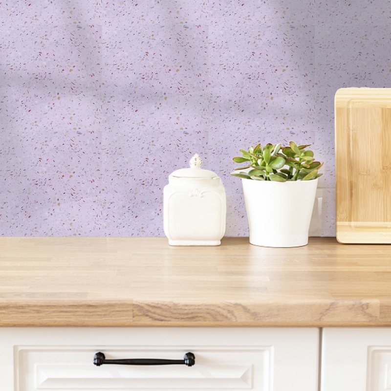 Giấy Dán Tường Tự Dính Chống Nước Chống Bẩn Không Để Lại Dấu Vết Trang Trí Nhà Bếp / Phòng Tắm