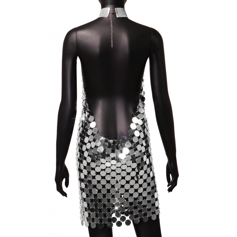 Đầm XY20227 P2LA Phong Cách Âu Mỹ Hàng Mới 2022 Đính Kim Sa Thủ Công