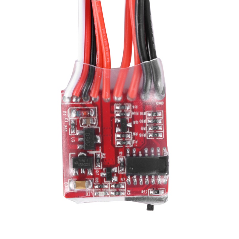 Bộ Điều Khiển Tốc Độ Động Cơ Chổi Than 20A ESC Cho Xe Hơi, Xe Tải,