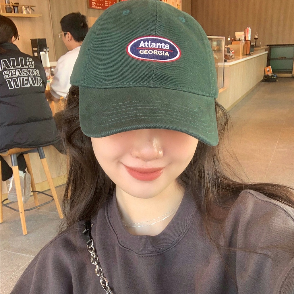 Mũ Lưỡi Trai Mềm Mại In Chữ Atlanta Thời Trang Cho Học Sinh