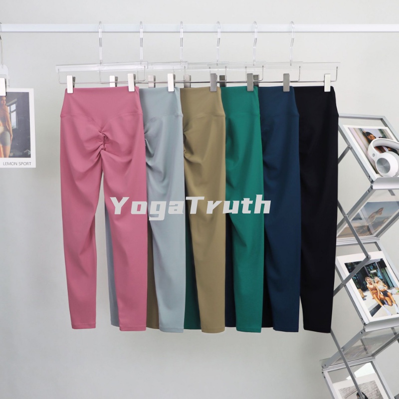Quần Dài Thể Thao Lưng Cao Co Giãn Tốt Nhanh Khô Thích Hợp Tập Yoga