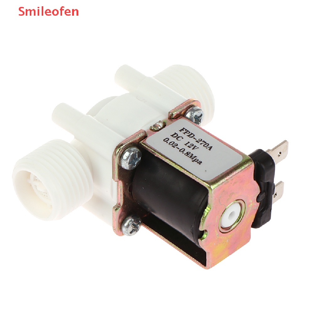 Van Điện Từ Đóng Kín Thông Thường Bằng Nhựa DC 12V 1 / 2 &quot;