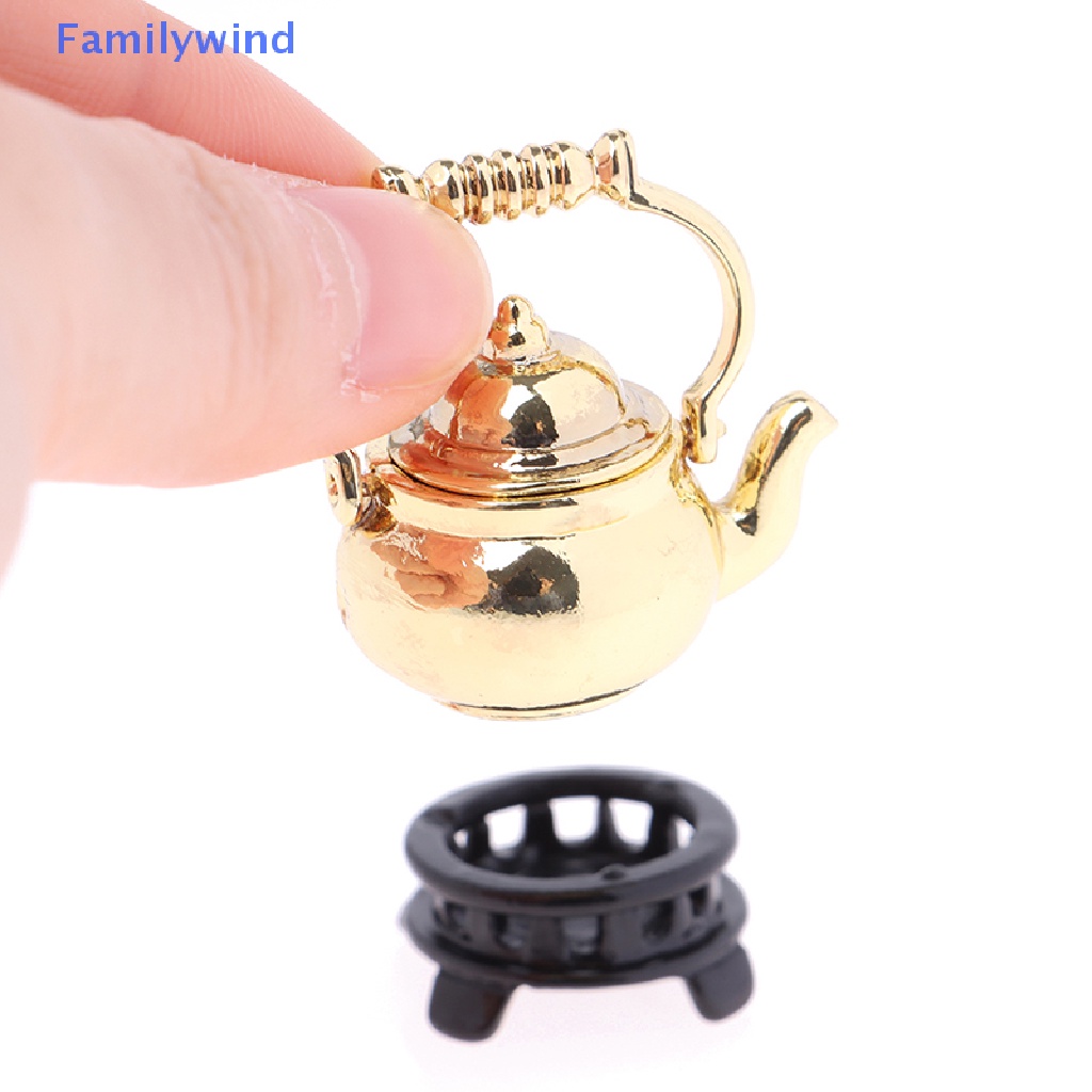 1 Set Ấm Trà Mini 1: 12 Phong Cách Retro Trang Trí Nhà Búp Bê