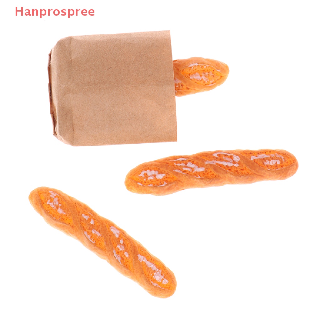 Mô Hình Thức Ăn Bánh Mì Tỉ Lệ 1: 12 Trang Trí Nhà Búp Bê