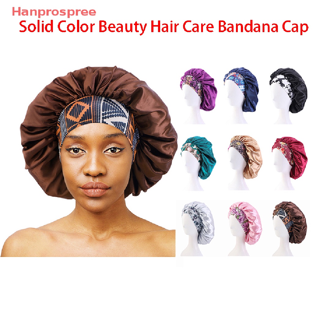 Hanprospree > Mũ Trùm Tóc Khi Ngủ Chống Thấm Nước In Họa Tiết Dân Tộc Cực Lớn