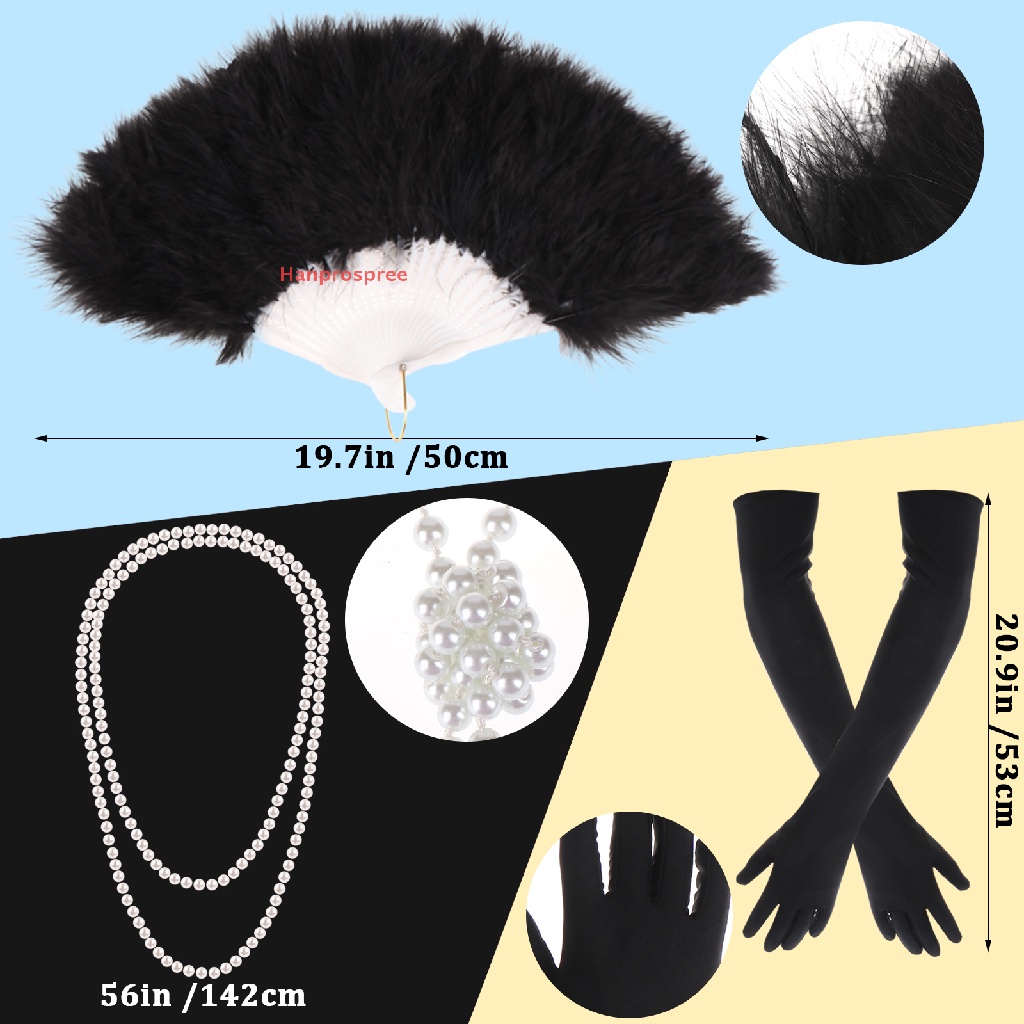 Bộ Phụ Kiện Hóa Trang Hanprospree 1920s Phong Cách 1920 Độc Đáo