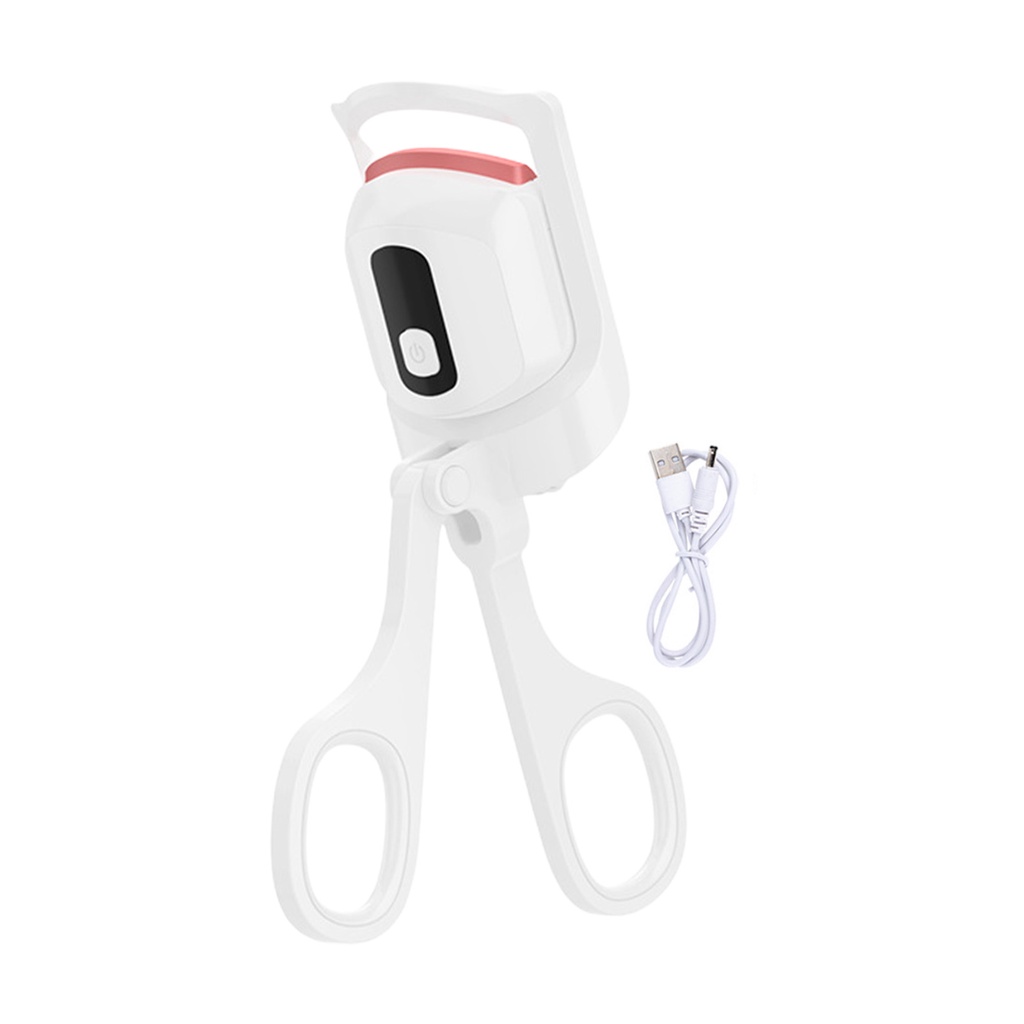 1 Bộ Dụng Cụ Uốn Cong Lông Mi Bằng Nhiệt Độ Lâu Trôi Có Thể Sạc Lại