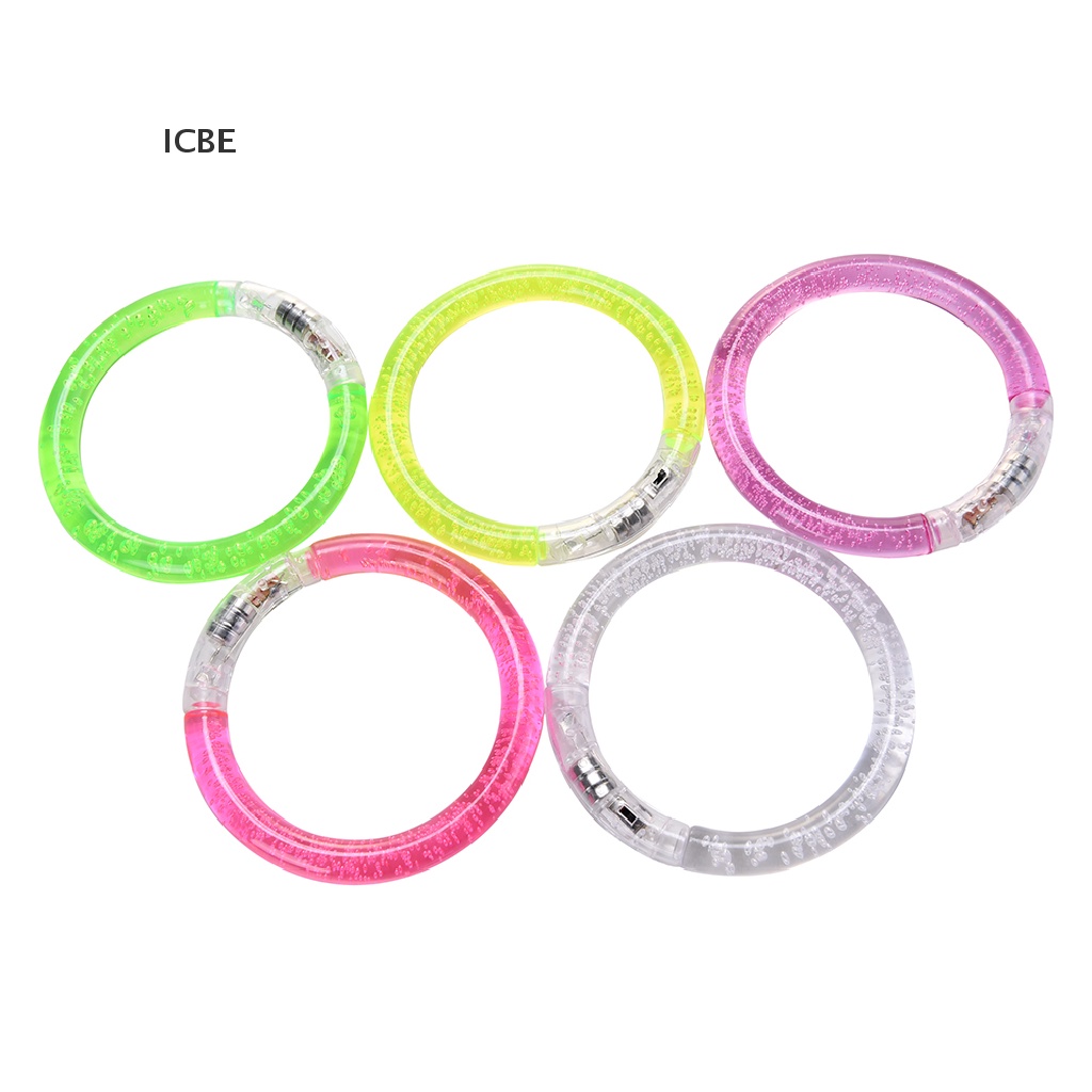 Vòng Tay Đèn LED Phát Sáng Điều Khiển Bằng Giọng Nói IC Unisex
