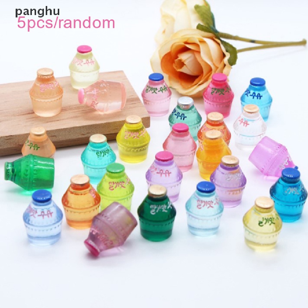 Bộ 5 Mô Hình Đồ Chơi Búp Bê Resin Dạ Quang