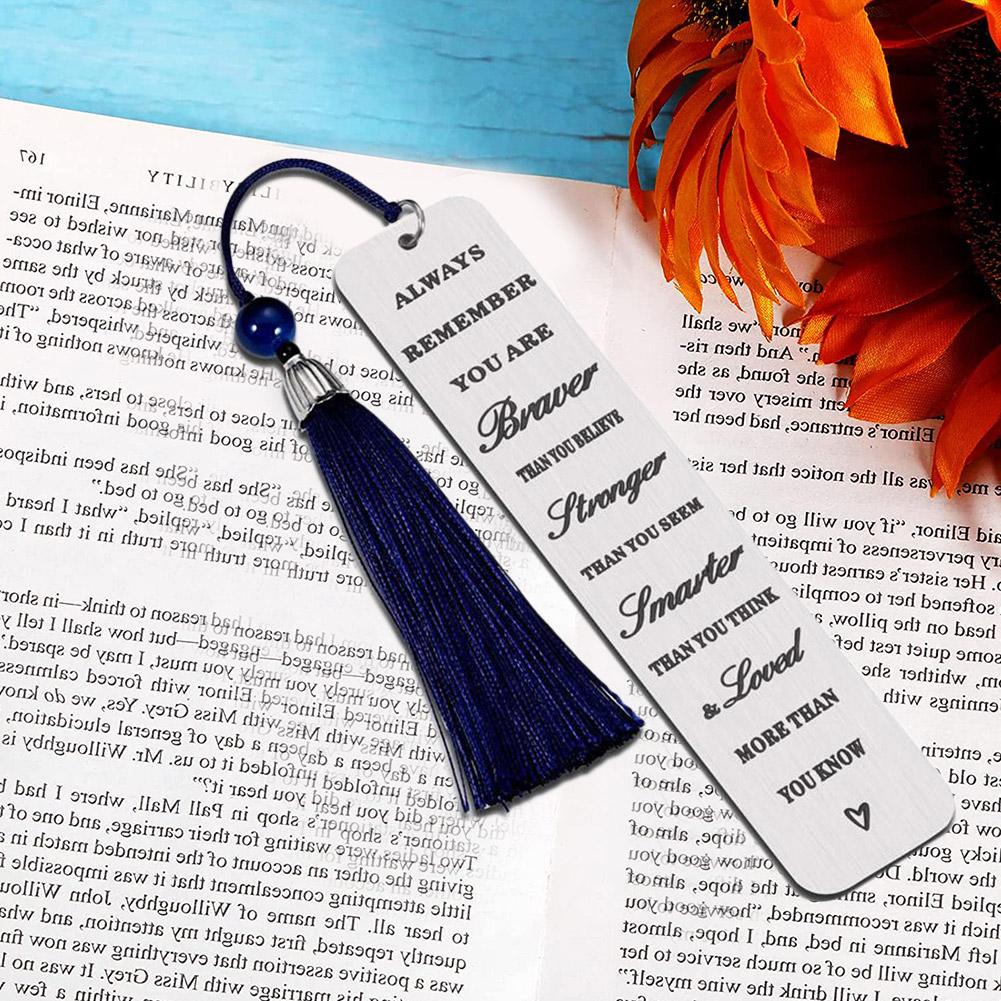 Thẻ Đánh Dấu Trang Sách Bằng Thép Không Gỉ F5C2