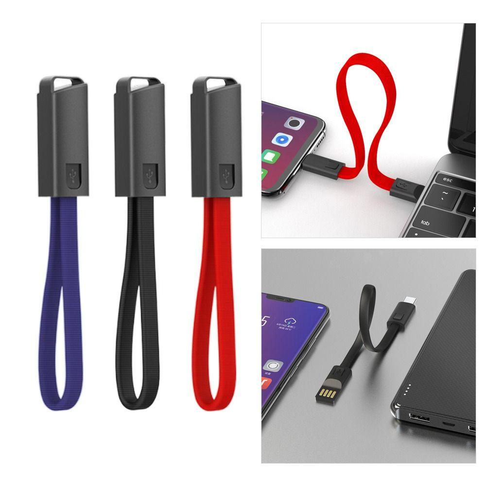 BEBETTERM Dây Cáp Dữ Liệu USB Loại C Linh Hoạt Gắn Móc Khóa Tiện Dụng