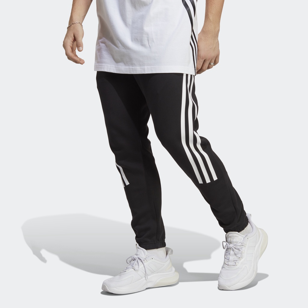 Adidas Phong cách sống Quần 3 Sọc Future Icons Nam Đen IC8254