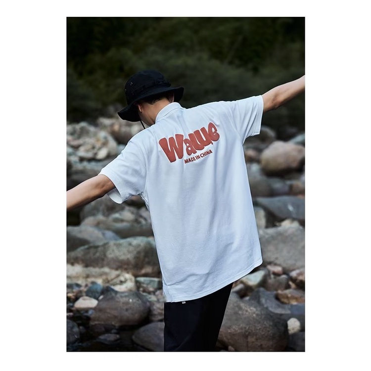 Áo Thun Polo Tay Ngắn In Chữ Phong Cách Thời Trang Hàn Quốc Cho Nam Giới Có Size M-4XL